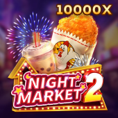 Night Market 2 hot game icon with a festive market scene
